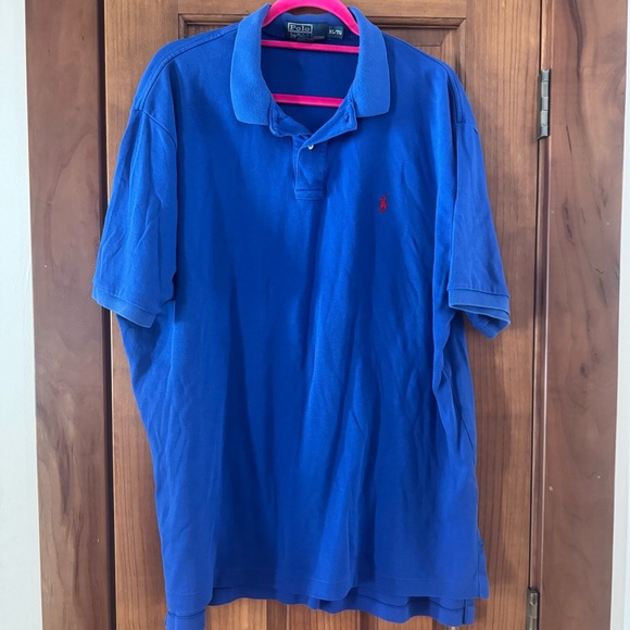 Polo Ralph Lauren Other - Ralph Lauren Classic Fit Polo Shirt Men’s XL Royal Blue Red Pony Short Sleeve